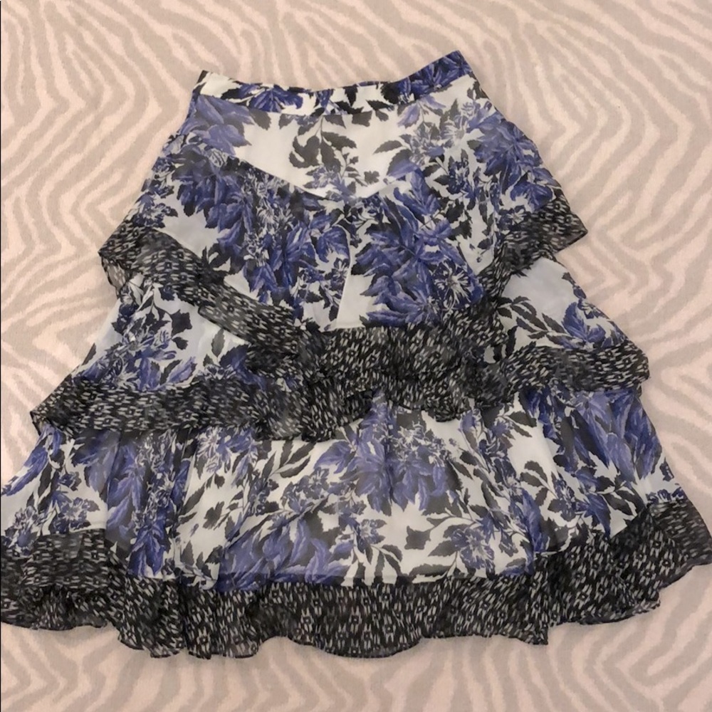 Rebecca Taylor Floral Skirt